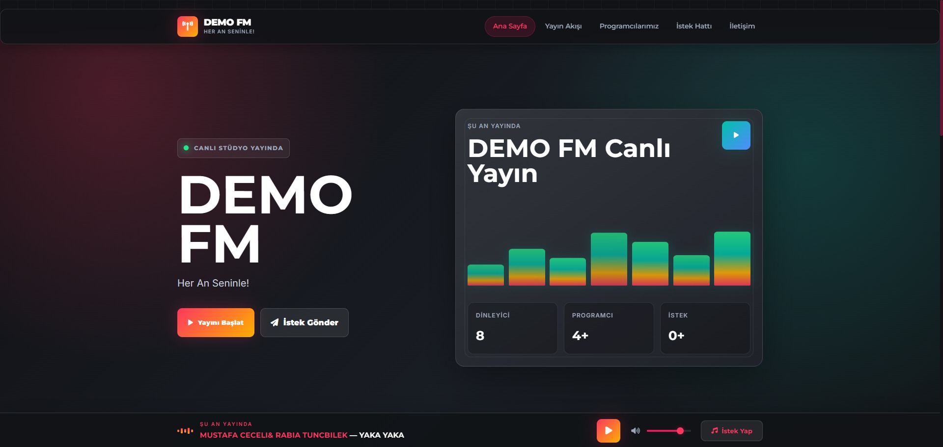 Radyo Web Sitesi Pro 12