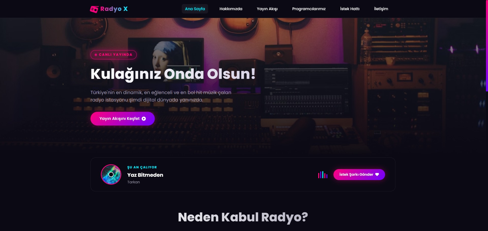 Radyo Web Sitesi Pro 8