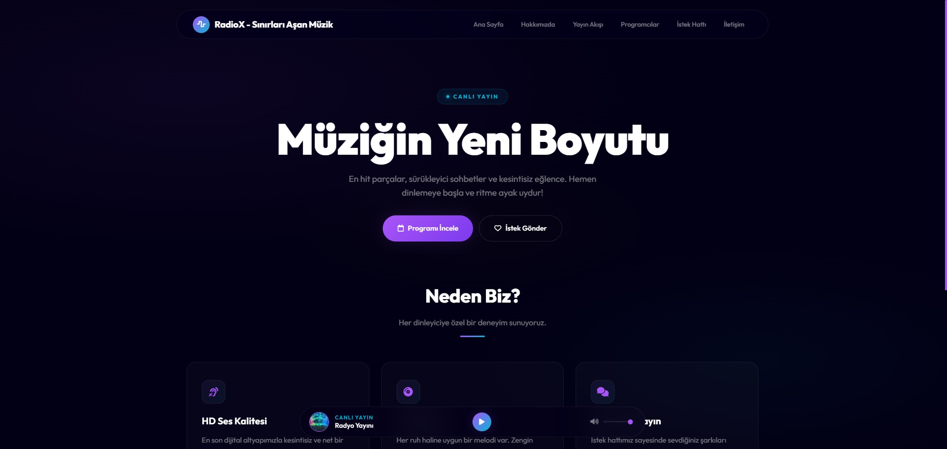 Radyo Web Sitesi Pro 6