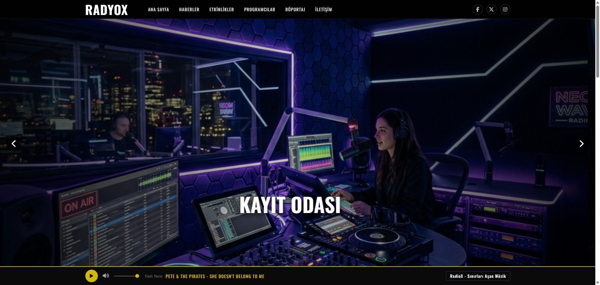 Radyo Web Sitesi Pro 5