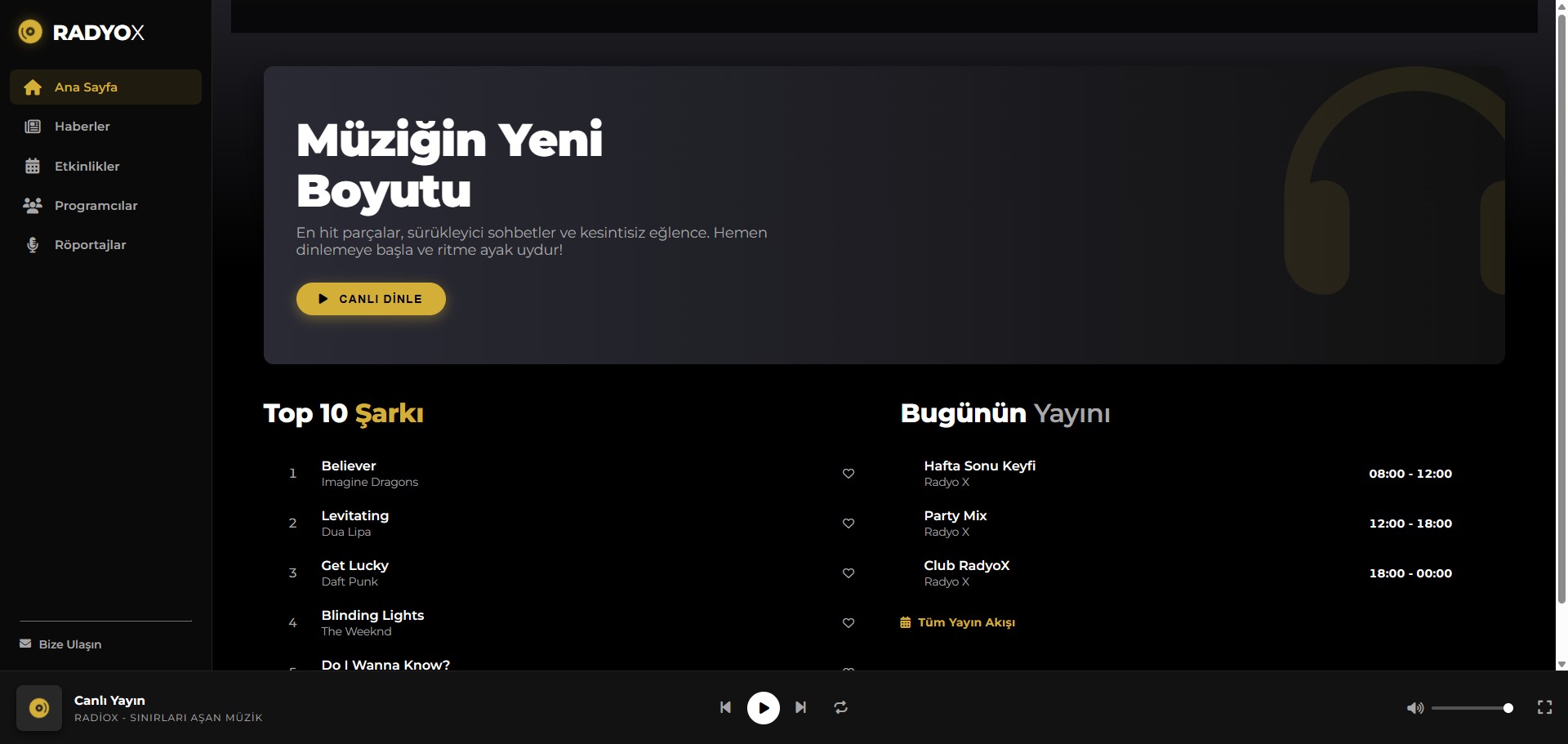 Radyo Web Sitesi Pro 4