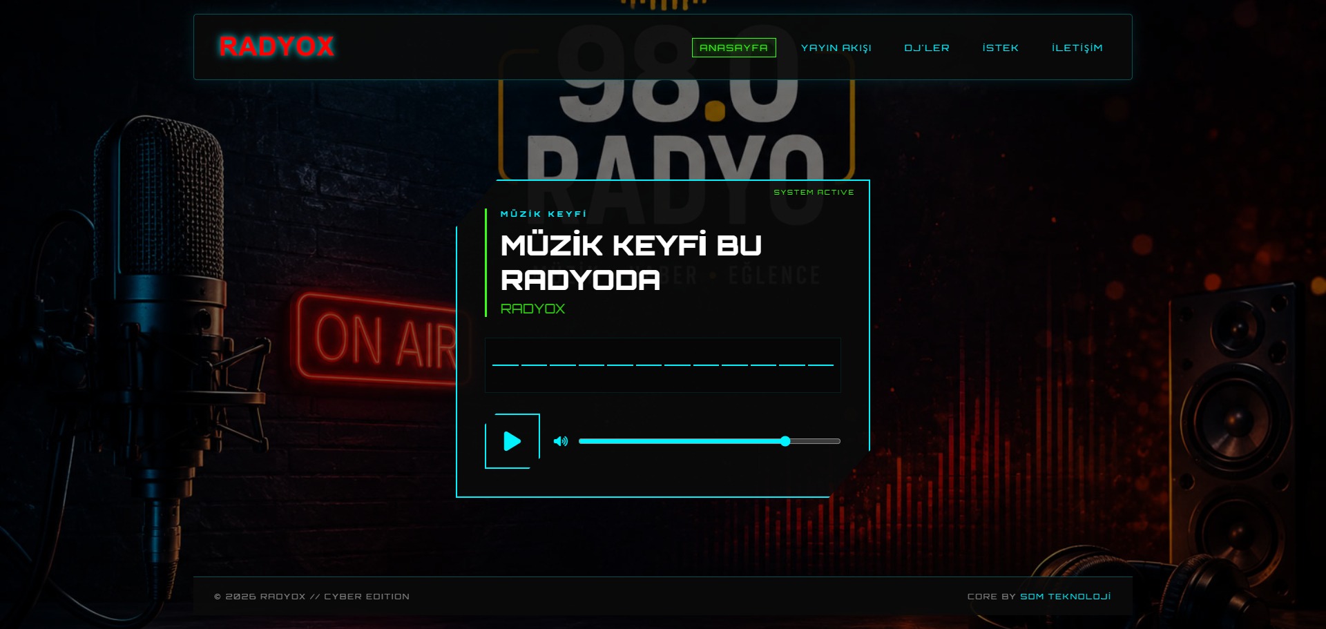 Radyo Web Sitesi Pro 1